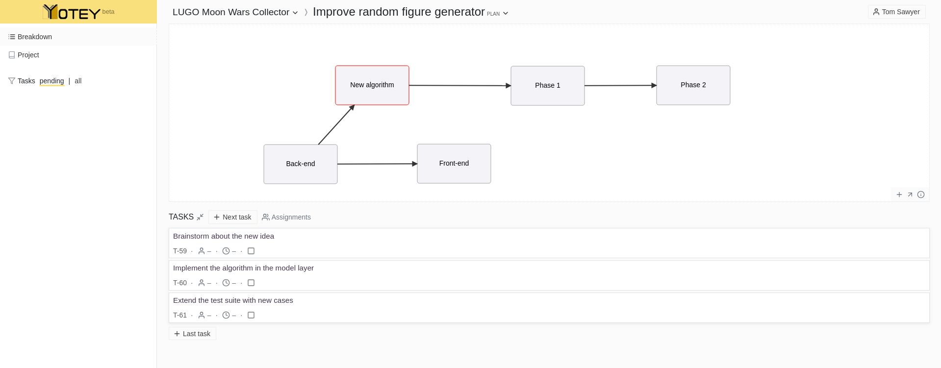 New algorithm tasks